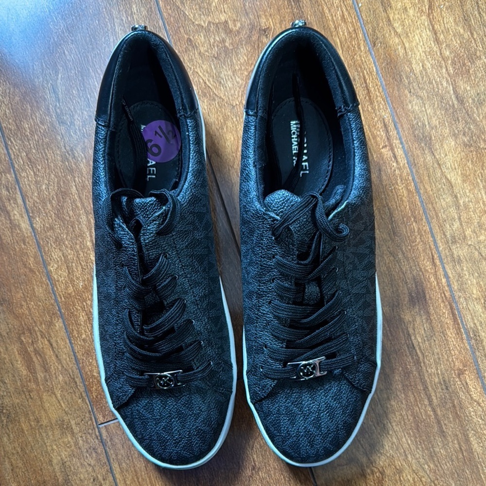 Michael Kors Black and Gray Sneakers